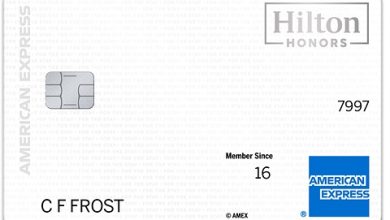 hilton-honors-american-express-cards:-100,000-bonus-points-w/-no-annual-fee